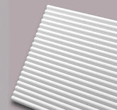 Decorative Fluted Wall Panels - White | Premium WPC | Fast UK Delivery